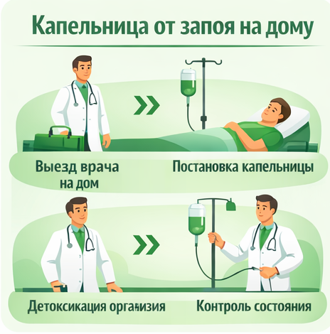 капельница от запоя в Каменке в клинике Санати